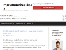 Tablet Screenshot of imprumuturirapide.biz